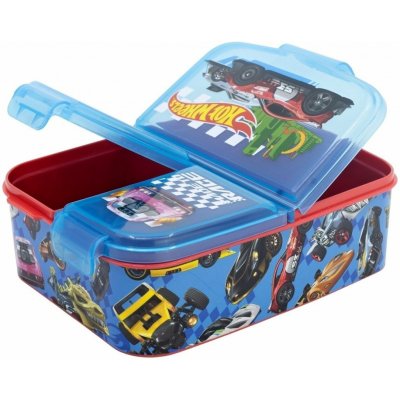 Stor Multibox na svačinu Hot Wheels se 3 přihrádkami – Zboží Dáma