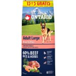 Ontario Adult Large Beef & Rice 20 kg – Sleviste.cz