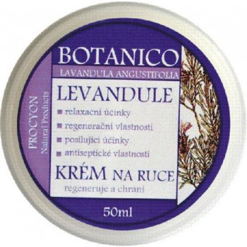 Procyon Botanico levandulový výživný krém na ruce 50 ml