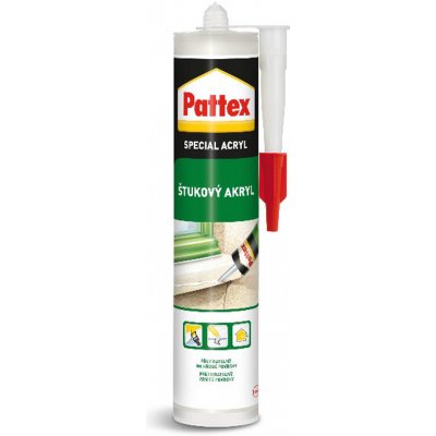 Pattex štukový akryl 280 ml bílá – HobbyKompas.cz
