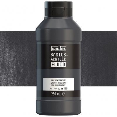 Liquitex Basics akrylová barva fluid iridescent graphite 250 ml – Hledejceny.cz