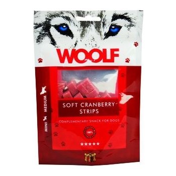 WOOLF Soft Cranberry strips 100 g