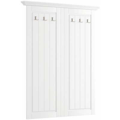 Nábytek z lesa Věšáková stěna Bellu 28B2P masiv borovice 108 x 134 x 8 cm – Hledejceny.cz