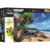 Puzzle Trefl s třídičem 2v1 Exotická pláž 1000 dílků