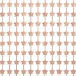 Dekorační závěs růžové hvězdy s potiskem 100 x 200 cm – Hledejceny.cz