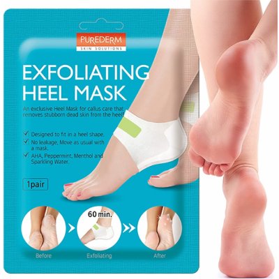 Purederm Exfoliační maska na paty 1 pár – Zboží Mobilmania