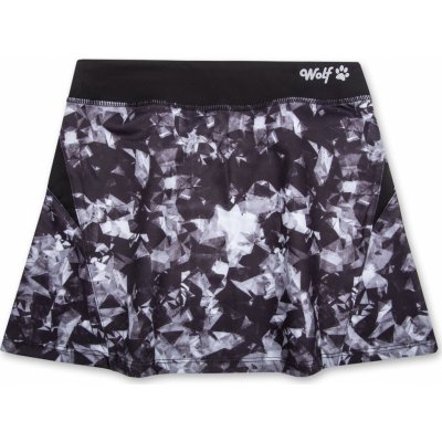 Wolf dívčí funkční sukně H2363 černá šedá – Zboží Mobilmania
