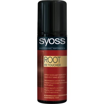 Syoss Root Retoucher kašmírově červený sprej na odrosty 120 ml