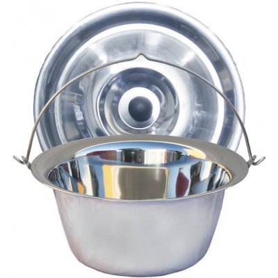 Perfect Home kotlík na guláš nerez 22 l INOX 0,8 mm poklice nerez 48 cm INOX – Sleviste.cz