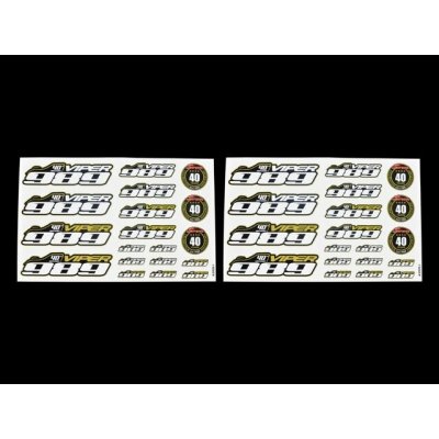 Serpent Decal sheet Viper S989 40th Anniversary 2 – Zboží Mobilmania