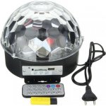 Jenifer LED disko koule 6x3W RGBW USB MP3 BLUETOOTH s dálkovým ovládáním – Zbozi.Blesk.cz
