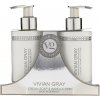 Kosmetická sada Vivian gray white crystals krémové mýdlo 250 ml + mléko na ruce 250 ml dárková sada