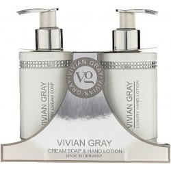 Vivian gray white crystals krémové mýdlo 250 ml + mléko na ruce 250 ml dárková sada