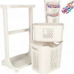 INKA Organizér s 2 boxy na kolečkách 77,5 cm x 44 cm x 32 cm – Zboží Dáma