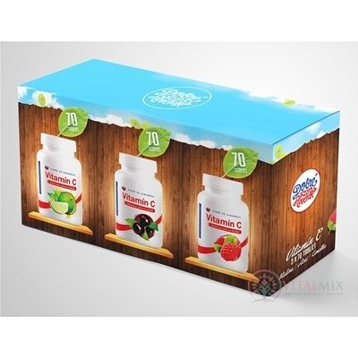 Dobré z SK Vitamin C 200 mg malina + acai + limetka 210 tablet – Hledejceny.cz