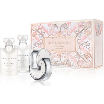 Bvlgari Omnia Crystalline EDT 40 ml + tělové mléko 40 ml + sprchový gel 40 ml dárková sada