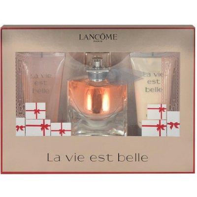 Lancôme La Vie Est Belle Woman EDP 30 ml + sprchový gel 50 ml + tělové mléko 50 ml dárková sada – Zboží Mobilmania