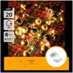 Aigostar LED Vánoční řetěz 20xLED/3xAA 2m teplá bílá B103033XM – Hledejceny.cz