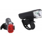 Fischer Fahrrad Led set černá – Zboží Mobilmania