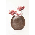 Luxusní váza ATENA, sklolaminát, výška 50 cm, bronz/měď – Hledejceny.cz