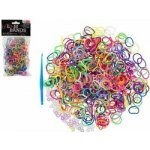 Udělej si svůj náramek gumičky 600 ks v sáčku 9x18cm – Zboží Mobilmania