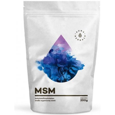 Aura Herbals MSM Metylosulfonylometan 200 g