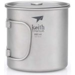 Keith titanium Titanový hrnec Keith Mug 650 ml – Zboží Mobilmania