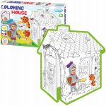 Mochtoys Coloring House 11122 papírový domeček omalovánky Princezna – Zbozi.Blesk.cz