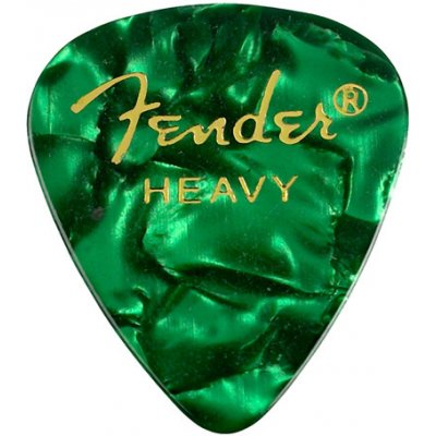 FENDER trsátko 351 Premium Celluloid 1ks Heavy Green moto – Zboží Dáma