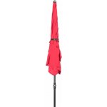 Slunečník Doppler SUNLINE WATERPROOF III s volánem 260x150 cm červená – Hledejceny.cz