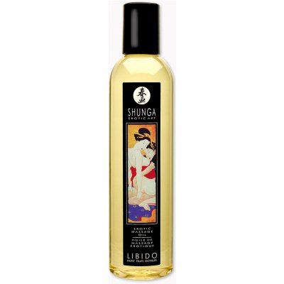 Shunga Libido masážní olej vůně tropického ovoce 250ml – Zboží Dáma