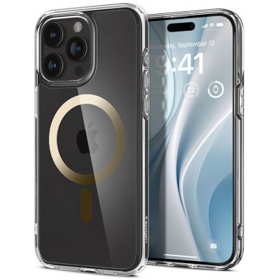 Pouzdro Spigen Ultra Hybrid MagFit iPhone 15 Pro Max zlaté