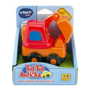 Vtech auto Tut Tut Bagr česky mluvící plast 10 cm na baterie se zvukem se světlem