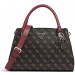 Guess Noelle 4G kabelka logo tmavě hnědá – Hledejceny.cz