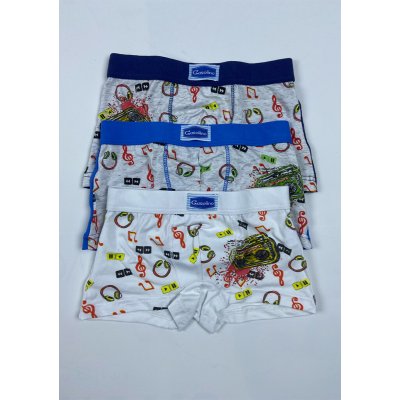 Gasolineblu chlapecké boxerky Gasolino U/3746 Mix – Zboží Dáma