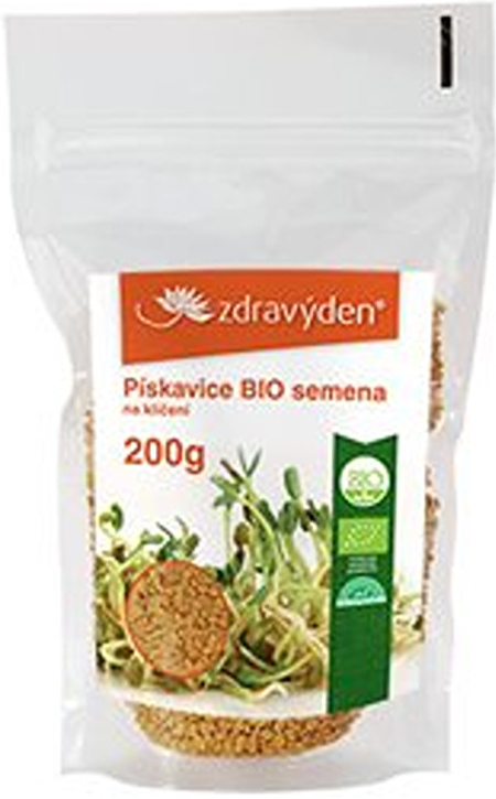 Zdravý den Pískavice BIO semena na klíčení 200g