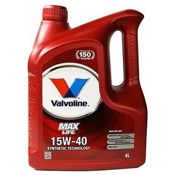 Valvoline Max Life 15W-40 4 l