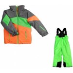 dětská souprava Stuf David grey melange shocking orange – Sleviste.cz