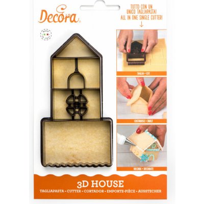 Decora Decora Vykrajovačka - 3D domeček – Hledejceny.cz