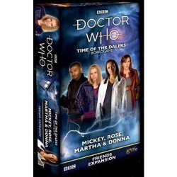 Gale Force Nine Doctor Who Time of the Daleks Mickey Rose Martha & Donna Friends Expansion