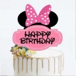 Cakesicq Zápich do dortu Minnie Happy Birthday – Zboží Dáma