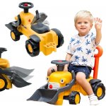 JOKO Dětské odrážedlo Bagr CAT s lžící a klaksonem – Zboží Mobilmania