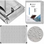 Springros krycí plachta s oky 5 x 8 m extra silná 210g PE stříbrná PROTECT GA2140-XG – HobbyKompas.cz
