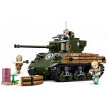 Sluban B1110 M4A3(76W) Americký střední tank 2v1 – Zbozi.Blesk.cz