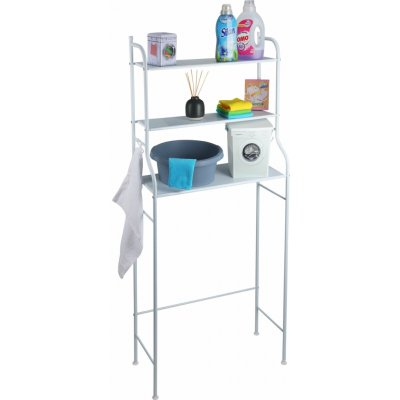Ultra Clean Regál nad pračku s háčky, 65 x 25 x 155 cm bílý – Zboží Dáma