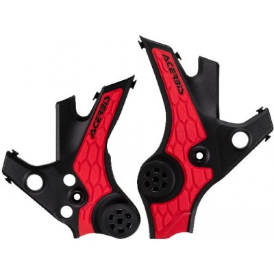 ACERBIS kryty rámu X-GRIP HONDA AFRICA TWIN CRF 1100L 20-24 barva červená / černá – Sleviste.cz