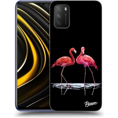 Pouzdro Picasee ULTIMATE CASE Xiaomi POCO M3 - Flamingos couple