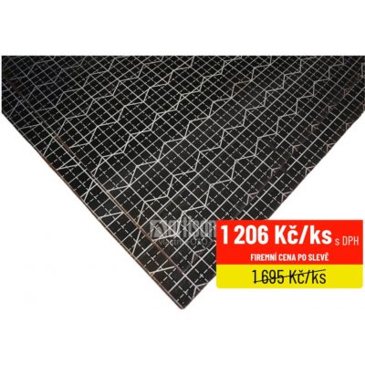 Voděodolná překližka hladká stavební 21x1250x2500 Topol, F-F (fólie - fólie) – Zboží Mobilmania