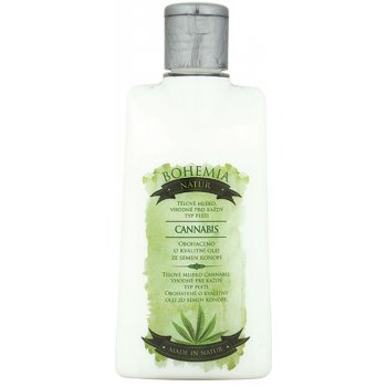 Bohemia Herbs Cannabis Premium s konopným olejem tělové mléko 200 ml