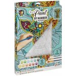 GRAFIX Malování podle čísel Žirafa plátno na rámu 30 x 40 cm 158569 – Hledejceny.cz